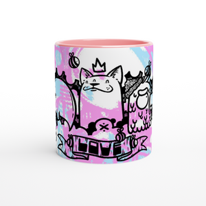 The Love gang. 11oz Ceramic Mug with Color Inside